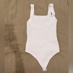 Abercrombie & Fitch White Bodysuit